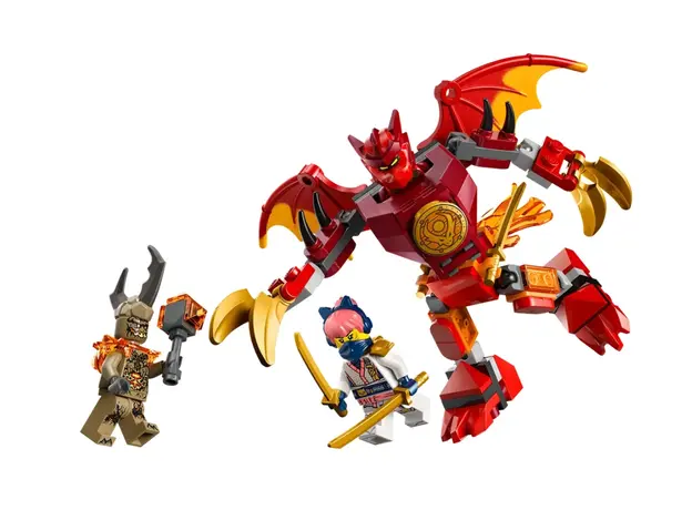 ლეგო LEGO Constructor Kai's Dragon Mech Battle Pack V29, 3 image