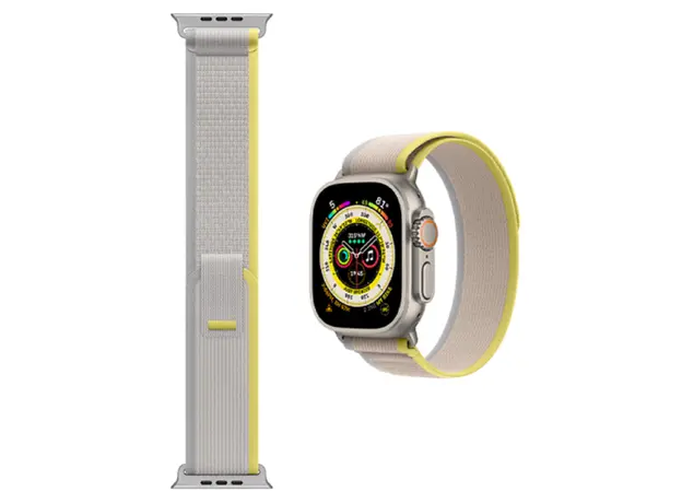 სმარტ საათის სამაჯური WiWU Trail Loop Watch Band 38/40/41mm Yellow/Ivory