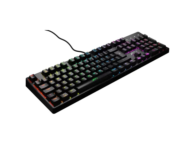 კლავიატურა Xtrfy K4 104Key, Kailh Red, USB-A, EN/RU, RGB, 5 image