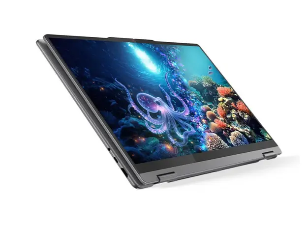 ნოუთბუქი Lenovo Yoga 7 2-in-1 16'' 2.8K OLED  Touch  Ultra 7 258V 32GB 1TB SSD Integrated Arc Graphics Luna Grey (83JT003JRK), 6 image