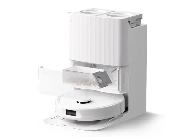 რობოტი მტვერსასრუტი Roborock Robot Vacuum Cleaner Dock QR 798 White, 8 image