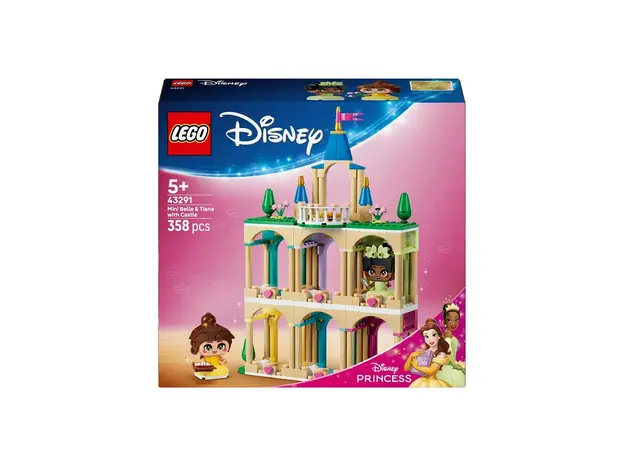 ლეგო LEGO Constructor Disney Princess Mini Belle & Tiana with Castle