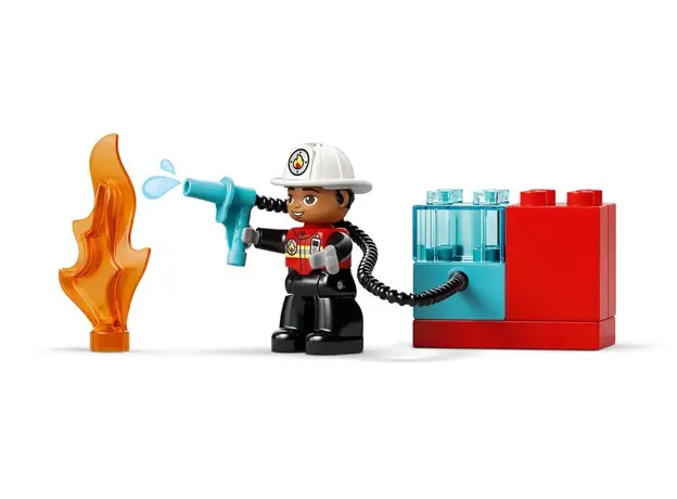 ლეგო LEGO Constructor DUPLO Town Fire Truck with Hose and Firefighter, 4 image