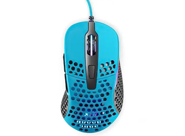 მაუსი Xtrfy Gaming mouse M4 RGB USB Miami Blue