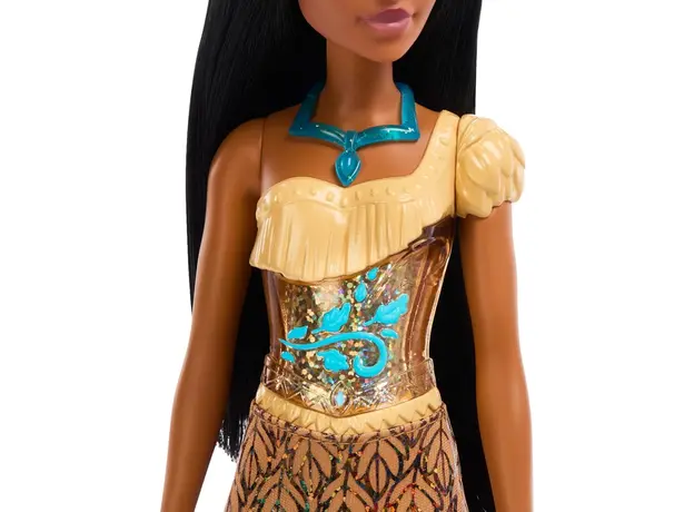 თოჯინა MATTEL Disney Princess Fashion Core Doll - Pochaontas, 3 image