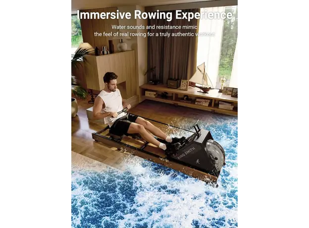 მინი ტრენაჟორი Kingsmith WR20 Rowing Machine, 3 image