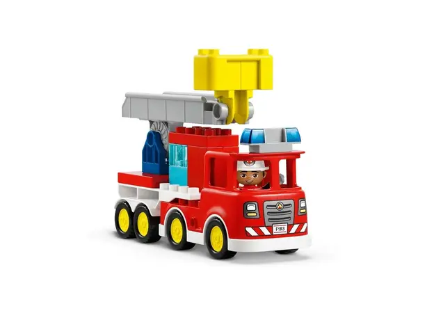 ლეგო LEGO Constructor DUPLO Town Fire Truck with Hose and Firefighter, 5 image