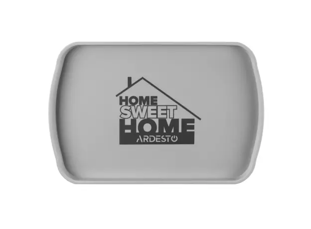 სათავსო ყუთი Ardesto Storage box with lid 45.5х31х14cm, 13l, plastic PP, grey, 3 image