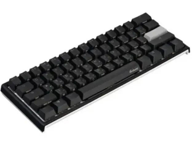 კლავიატურა Ducky One 2 Mini Cherry Brown RGB LED UA/RU Black-White, 3 image