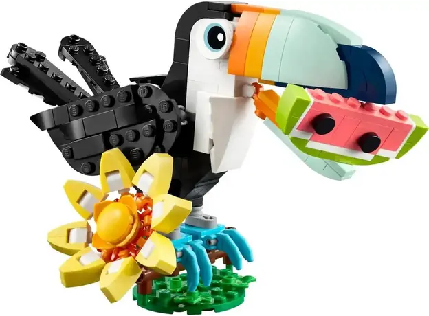 ლეგო LEGO Constructor Creator Wild Animals: Tropical Toucan, 4 image