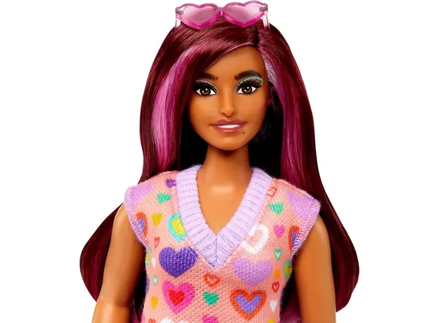 ბარბის თოჯინა Mattel Barbie Fashionistas Doll - Candy Hearts (New pack.), 3 image