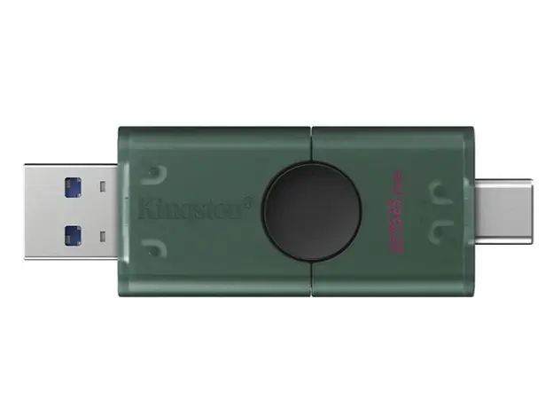 USB ფლეშ მეხსიერება Kingston  DataTraveler® Duo - USB Type-A and Type-C - Flash Drive 256GB, 4 image