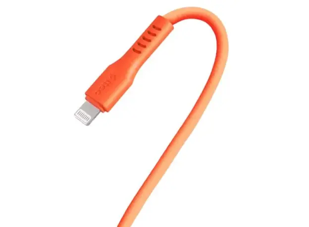 კაბელი TTEC USB-C - LIGHTNING CHARGE/DATA CABLE, 120CM NEON ORANGE, 3 image