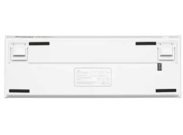 კლავიატურა Ducky One 2 Mini Cherry Speed Silver RGB LED UA/RU Black-White, 5 image