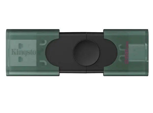 USB ფლეშ მეხსიერება Kingston  DataTraveler® Duo - USB Type-A and Type-C - Flash Drive 256GB