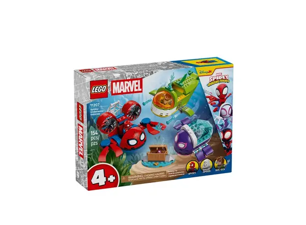 ლეგო LEGO Constructor Spidey Spidey: Underwater Vehicles