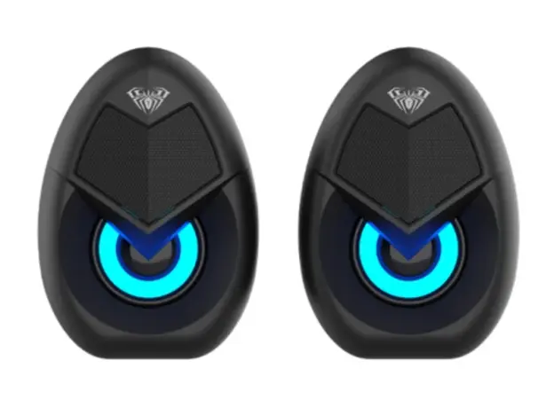 დინამიკი AULA N-69 Gaming Desktop Speaker 6W Black, 3 image