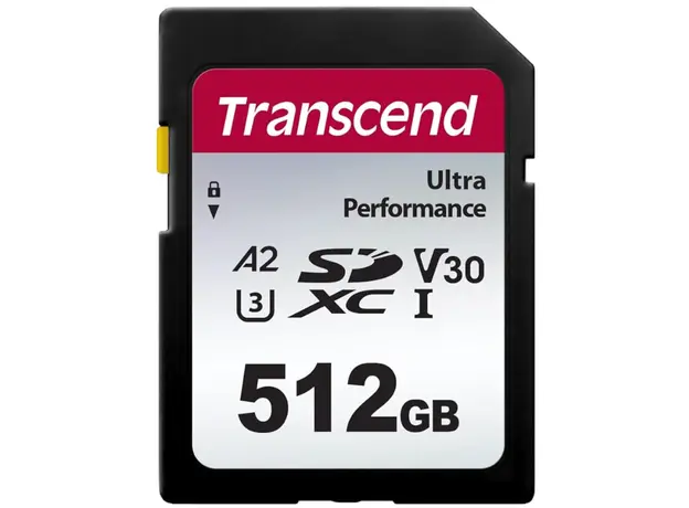 მეხსიერების ბარათი Transcend 512GB SD Card UHS-I U3 A2 Ultra Performance, 2 image