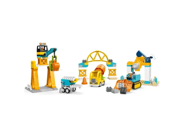 ლეგო LEGO Constructor DUPLO Town 3 in 1 Construction Site and Vehicles, 3 image