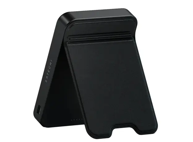 პორტატული დამტენი SATECHI Qi2 10K Magnetic Power Bank with Stand (Black), 7 image
