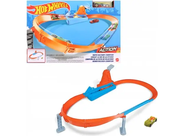 სათამაშო ტრასა Mattel Rapid Raceway Champion, 2 image