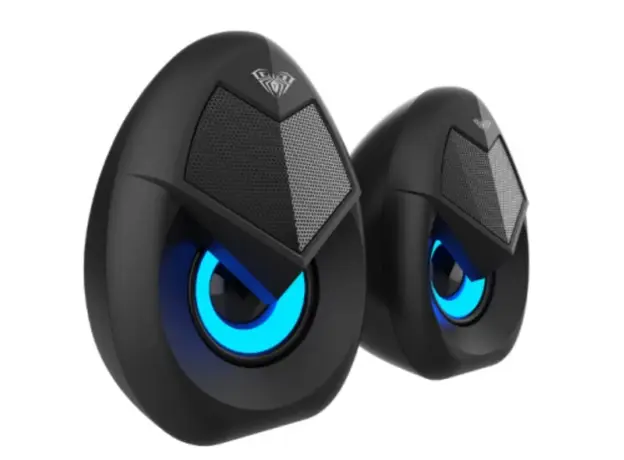 დინამიკი AULA N-69 Gaming Desktop Speaker 6W Black, 4 image