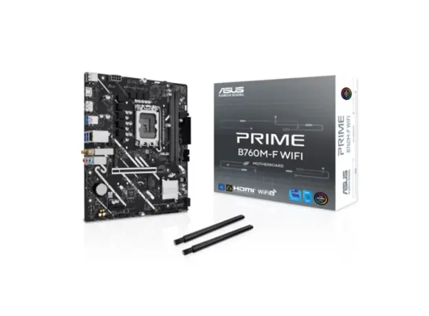 დედა დაფა ASUS PRIME B760M-F WIFI, 2 image