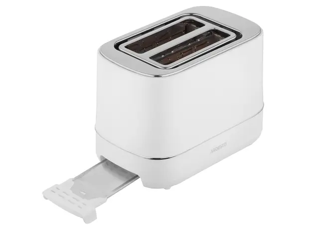 ტოსტერი Ardesto toaster Timeless Elegance, 800W, plastic, 2 slots, white, 4 image