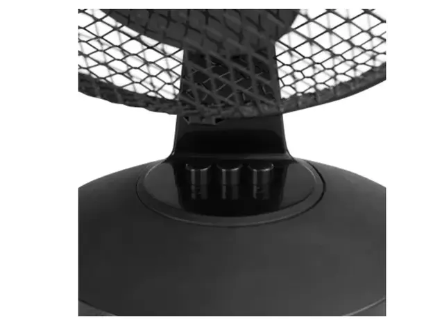 ვენტილატორი Sencor SFE 2311BK Desk Fan, 35 W, Diameter- 30 cm, 340 x 265 x 465mm, Black, 3 image