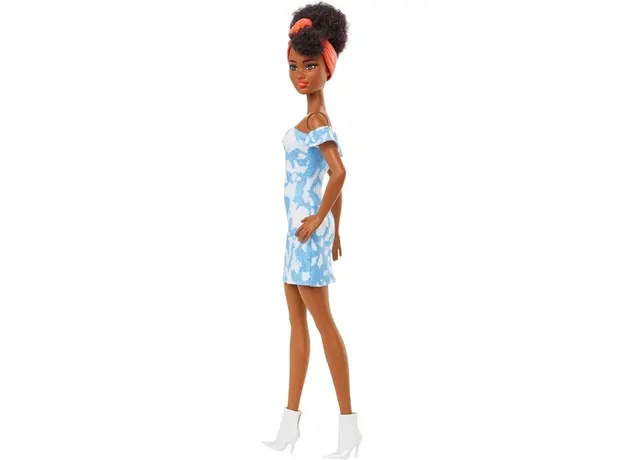 თოჯინა Mattel Barbie® Fashionistas® Doll - Bleached Denim Dress, 3 image