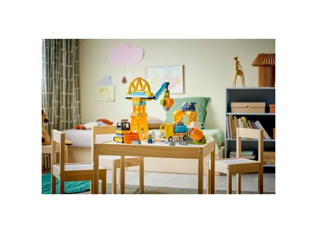 ლეგო LEGO Constructor DUPLO Town 3 in 1 Construction Site and Vehicles, 6 image