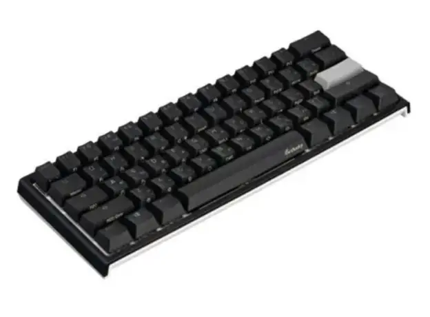 კლავიატურა Ducky One 2 Mini Cherry Blue RGB LED UA/RU Black-White, 3 image