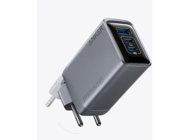 ადაპტერი Anker Prime Charger (100W, 3 Ports, GaNPrime) (3) - EU/ES/FR/ES 1