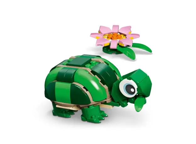 ლეგო LEGO Constructor Creator Turtle with a Water Lily Flower, 3 image