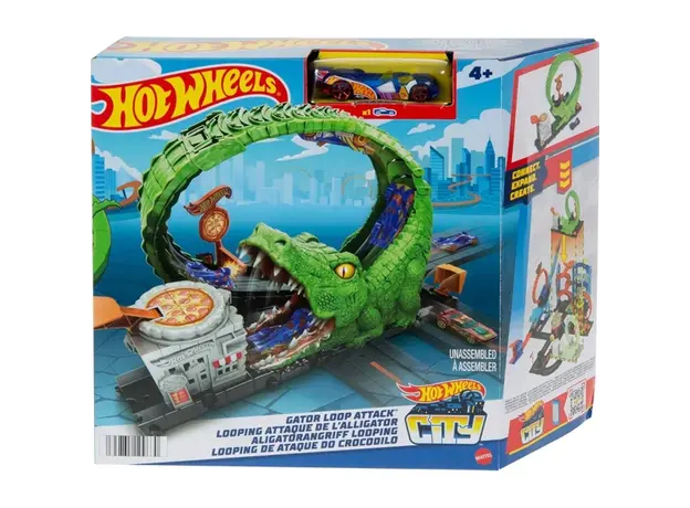 სათამაშო ტრასა Mattel HW City Nemesis Lab Asst., 2 image