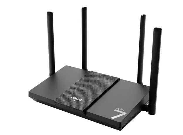 როუტერი ASUS RT-BE50 wireless router Gigabit Ethernet Dual-band Wifi 7 Black, 2 image