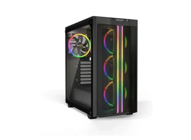 კომპიუტერის ქეისი be quiet! Pure Base 500FX ATX w/o PSU Black (BGW43), 2 image