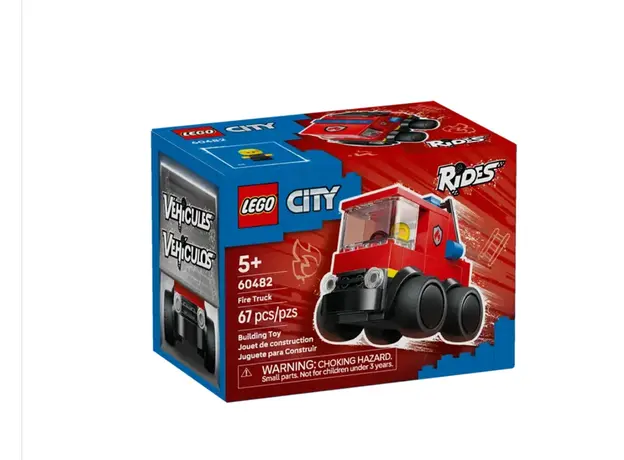 ლეგო LEGO Constructor City Rides – Fire Truck