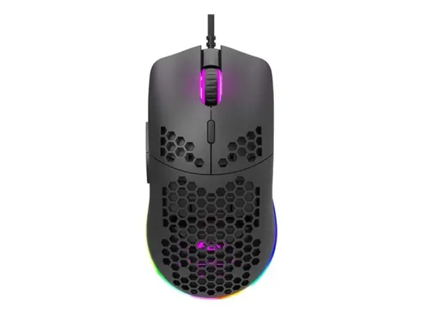 მაუსი CANYON Puncher GM-11, Gaming Mouse with 7 programmable buttons, Pixart 3519 optical sensor, 4 levels of DPI and up to 4200, 2 image