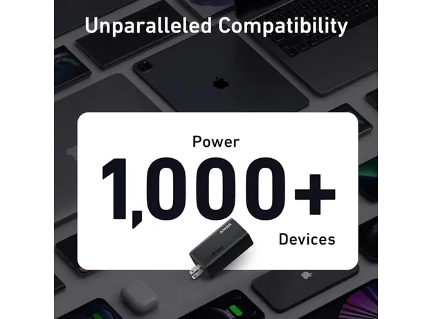 სწრაფი დამტენი Anker 737 Charger(GaNPrime 120W) (3) - EU/ES/FR/ES Black 3, 3 image