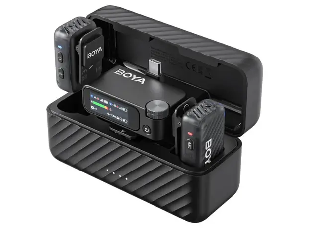 მიკროფონი BOYA BOYAMIC 2-01 AI-Powered Mini Wireless Microphone, 3 image