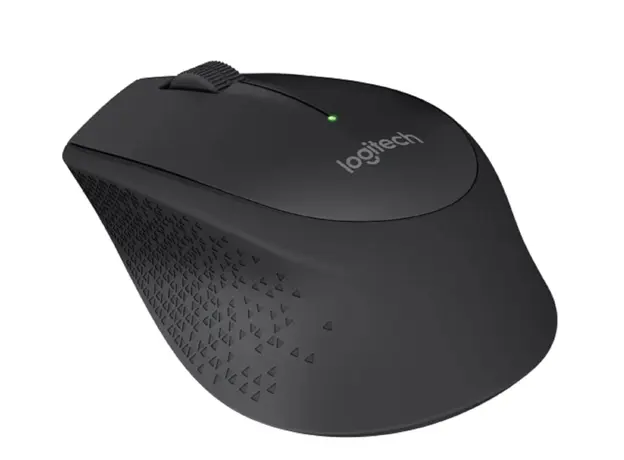 მაუსი LOGITECH M280 Wireless Mouse - BLACK, 4 image