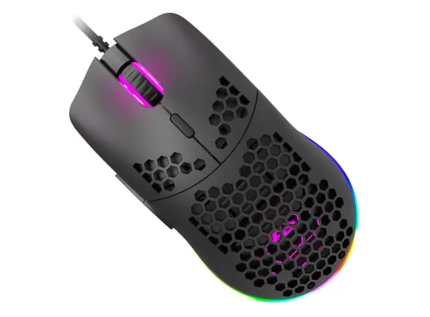მაუსი CANYON Puncher GM-11, Gaming Mouse with 7 programmable buttons, Pixart 3519 optical sensor, 4 levels of DPI and up to 4200, 3 image