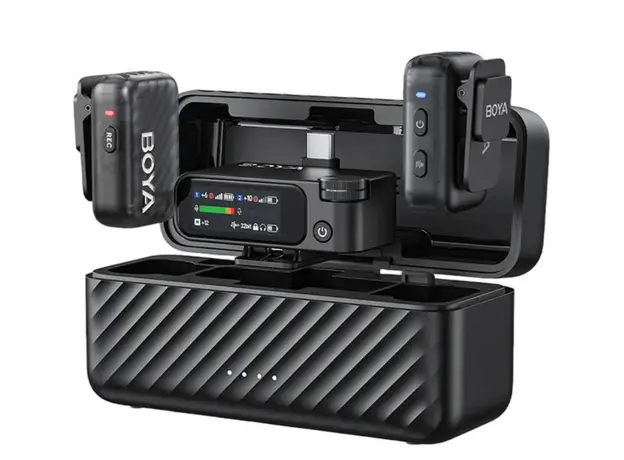 მიკროფონი BOYA BOYAMIC 2-01 AI-Powered Mini Wireless Microphone, 2 image