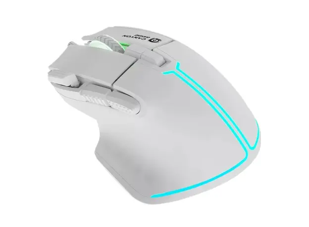 მაუსი CANYON mouse Fortnax GM-636 RGB 9buttons Wired White, 5 image