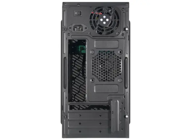 კომპიუტერის ქეისი ALLX AX-B1745 Computer Case With Power Supply 500W Micro-ATX, ITX, USB 1.1, Audio, Black, 6 image