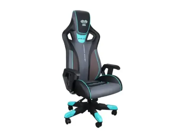 სათამაშო სავარძელი E-Blue Gaming Chair GC312-EEC312 GREY/ BLUE, 2 image