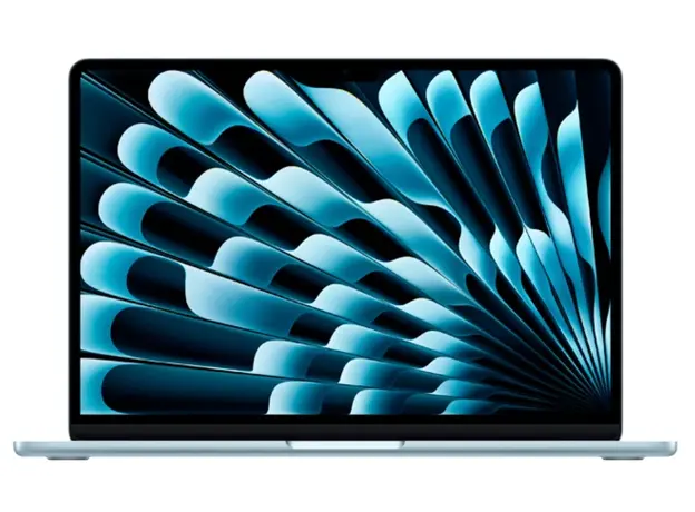 ნოუთბუქი Apple 13-inch MacBook Air: Apple M4 chip with 10-core CPU and 10-core GPU, 16GB, 512GB SSD - Sky Blue,Model A3240, 2 image