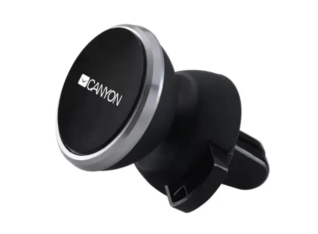 მობილურის სამაგრი CANYON car holder CH-4 Vent Magnetic Black