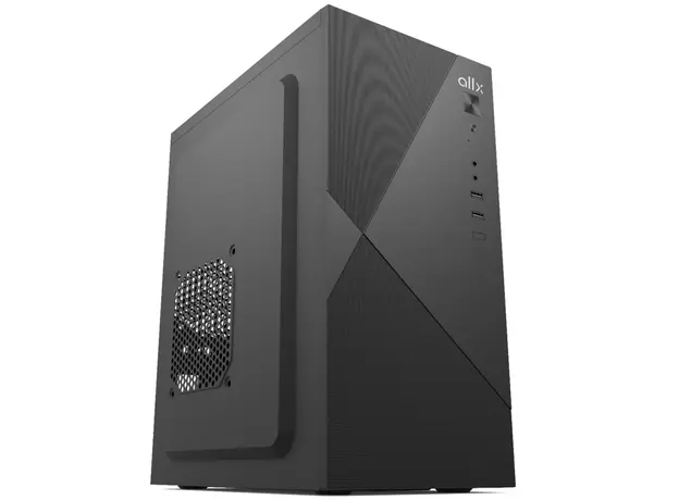 კომპიუტერის ქეისი ALLX AX-B1745 Computer Case With Power Supply 500W Micro-ATX, ITX, USB 1.1, Audio, Black, 2 image